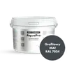 Szybkoschnąca uniwersalna emalia akrylowa Aqua Pro Grafitowy MAT RAL 7024 2,7L