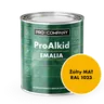 Szybkoschnąca emalia alkidowa do metalu Pro Alkid Żółty MAT RAL 1023 0,9L