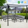 Pergola tarasowa 3x4m altana z zadaszeniem pawilon do ogrodu