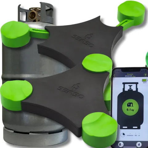 Inteligentna waga do butli gazowej, miernik ilości gazu, waga gazowa Bluetooth, SENSO4s PLUS