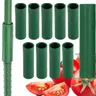 10x łącznik prosty 16mm klips do tyczek łączenia roślin plastikowy