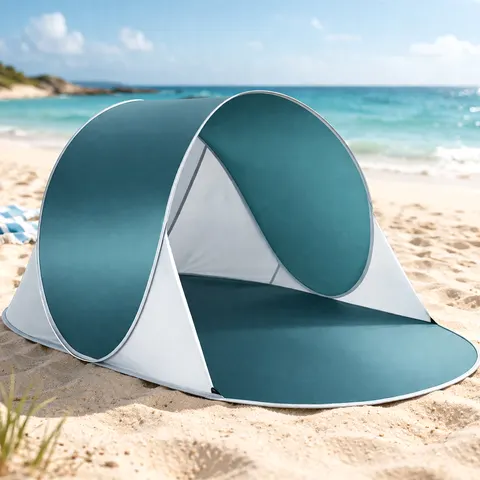 Namiot plażowy samorozkładający pop-up parawan zamykany + pokrowiec
