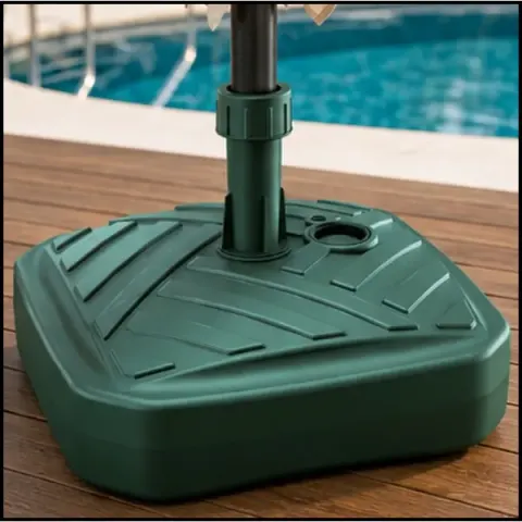 Kwadratowa podstawa do parasola ogrodowego mocny stojak pod parasol na wodę