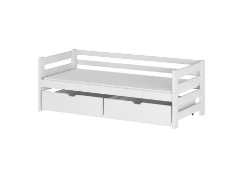 ERGO 80x180 białe łóżko dziecięce jednoosobowe Lano Meble