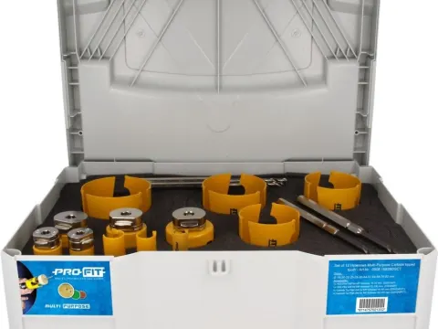 ProFit Zestaw otwornic Click &amp; Drill 11 szt. 09081976DSCT