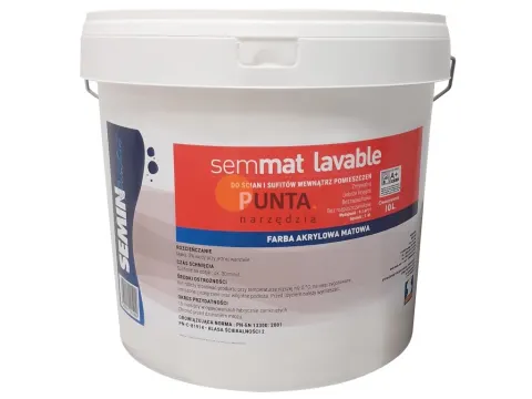 Semin SEMMAT LAVABLE Farba matowa wiadro 10 L