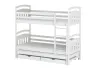ALAN 80x170 białe łóżko piętrowe Lano Meble