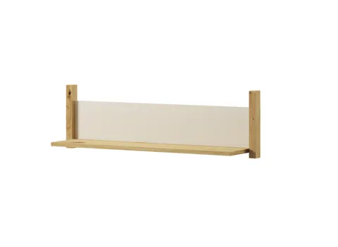 LENO dąb artisan / beż półka wisząca LY05