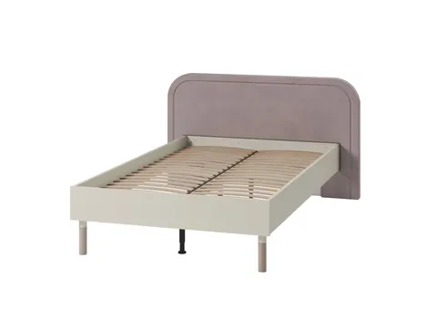 HARMO 120x200 kaszmir / truflowe łóżko HR09