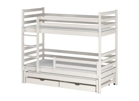 LUK 80x160 bawełna łóżko piętrowe Lano Meble