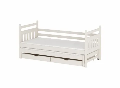 DANIEL 80x180 bawełna łóżko podwójne wysuwane Lano Meble