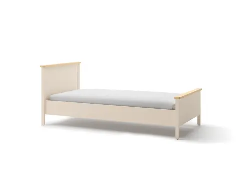 STORIO 120x200 beżowo piaskowe łóżko młodzieżowe SO17