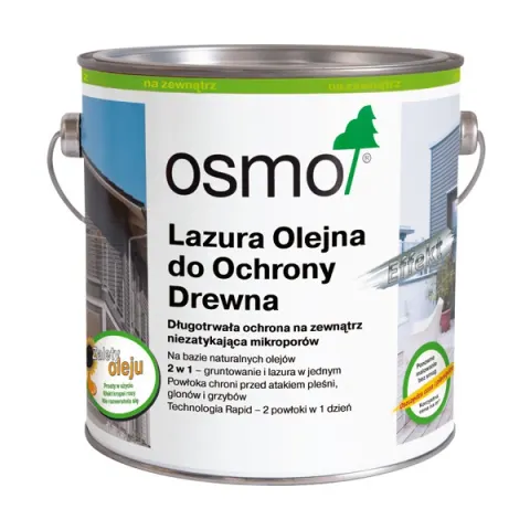 Osmo 1143 Srebrny Onyx Lazura olejna do ochrony drewna EFFEKT 1143/0,75