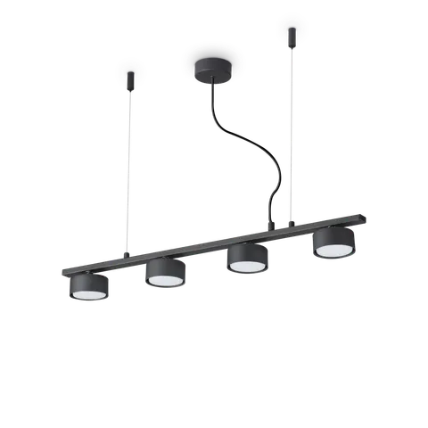 Lampa wisząca MINOR LINEAR SP4 czarna 235455 Ideal lux