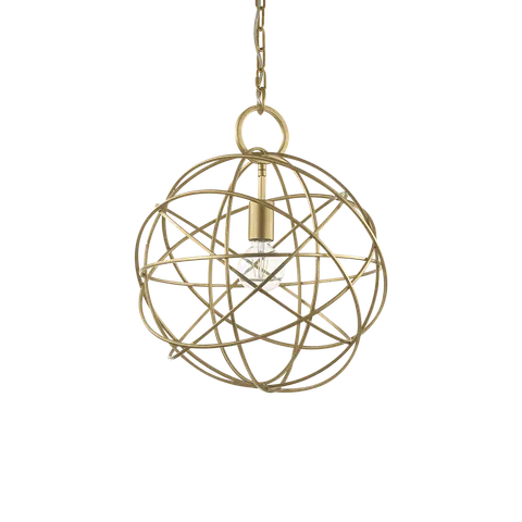 Lampa wisząca KONSE SP1 złota 155968 Ideal lux
