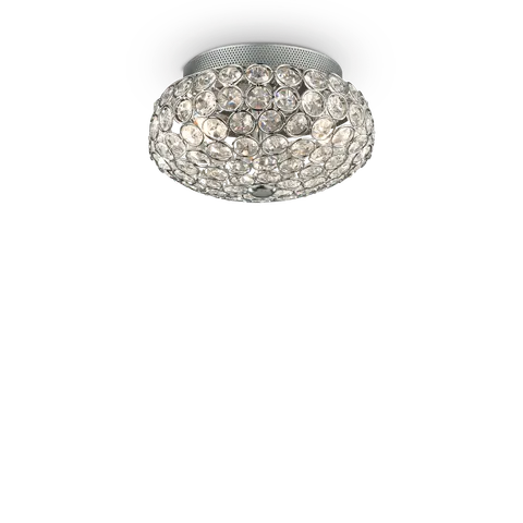 Lampa sufitowa KING PL3 chrom 075389 Ideal lux