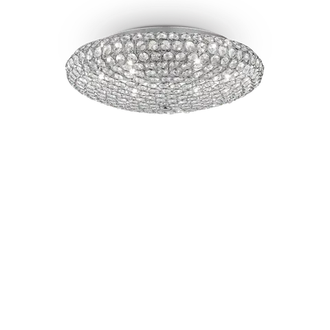 Lampa sufitowa KING PL9 chrom 073255 Ideal lux