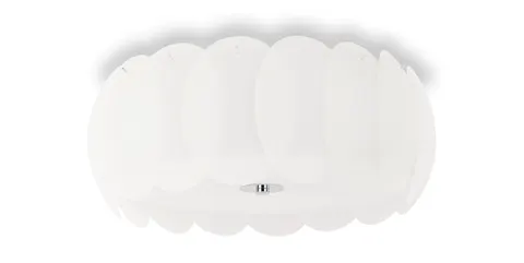 Plafon OVALINO PL8 biały 094014 Ideal lux