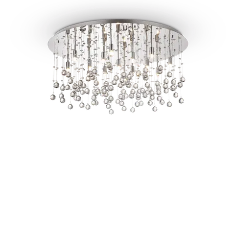 Lampa sufitowa MOONLIGHT PL15 chrom 077819 Ideal lux