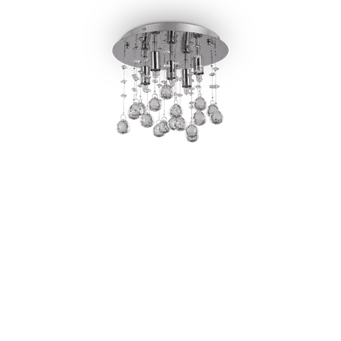 Lampa sufitowa MOONLIGHT PL5 chrom 094649 Ideal lux