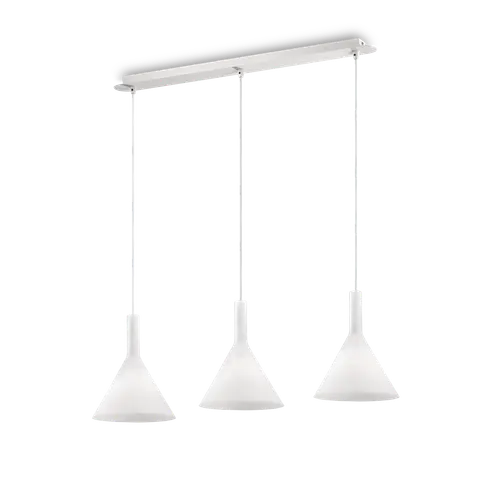 Lampa wisząca COCKTAIL SP3 BIANCO biała 074245 Ideal lux