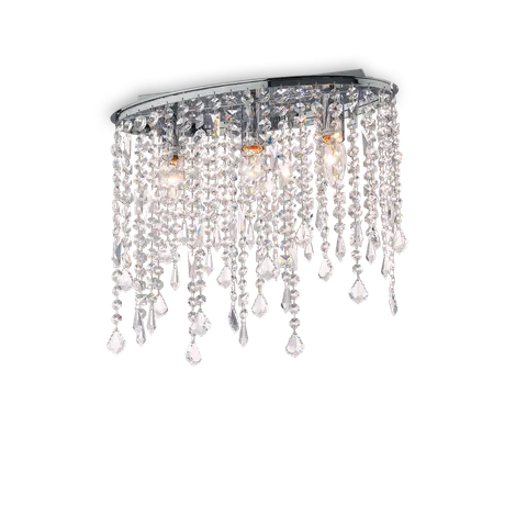 Lampa sufitowa RAIN PL3 chrom 008370 Ideal lux