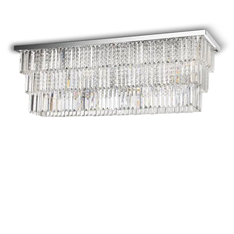 Lampa sufitowa MARTINEZ PL8 chrom 166285 Ideal lux