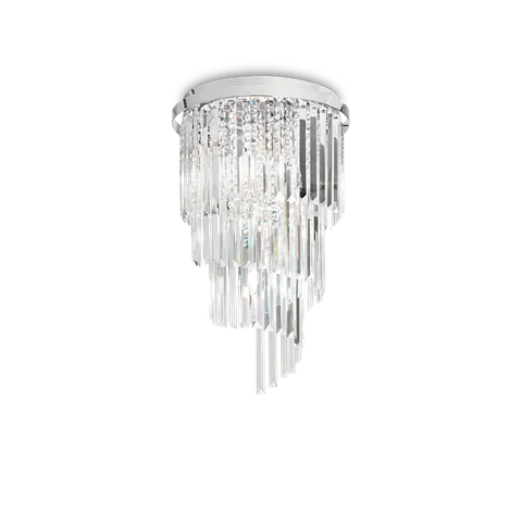Lampa sufitowa CARLTON PL8 CHROM 168920 Ideal lux