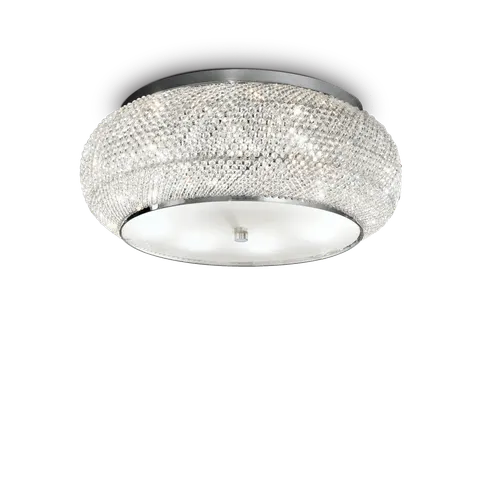 Plafon PASHA PL10 chrom 100746 Ideal lux