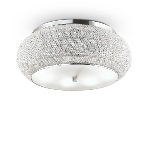 Plafon PASHA PL14 chrom 164991 Ideal lux