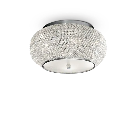 Plafon PASHA PL6 chrom 100784 Ideal lux
