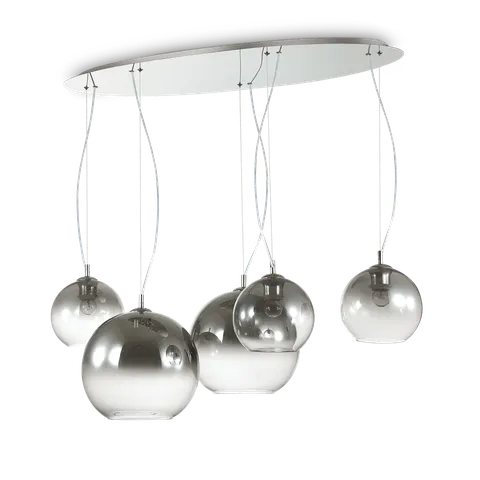 Lampa wisząca NEMO PLUS SP5 FADE chrom 138305 Ideal lux