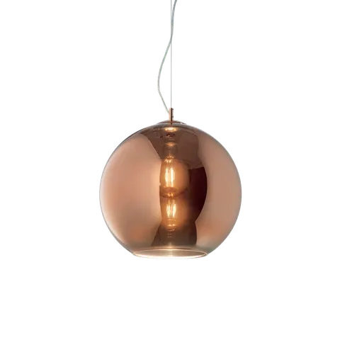 Lampa wisząca NEMO SP1 D20 RAME miedziana 250328 Ideal lux