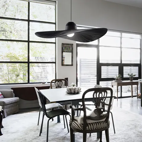 Lampa wisząca MADAME SP1 NERO czarna 174402 Ideal lux