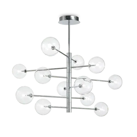 Lampa wisząca EQUINOXE SP12 CROMO chrom 200118 Ideal lux