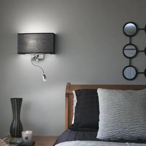 Kinkiet HOTEL AP2 czarny 035956 Ideal lux