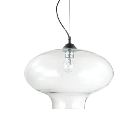 Lampa wisząca BISTRO' SP1 ROUND transparentna 120898 Ideal lux