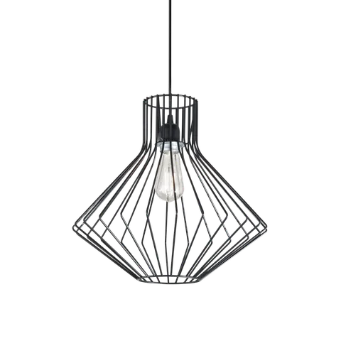 Lampa wisząca AMPOLLA-4 SP1 NERO czarna 167497 Ideal lux