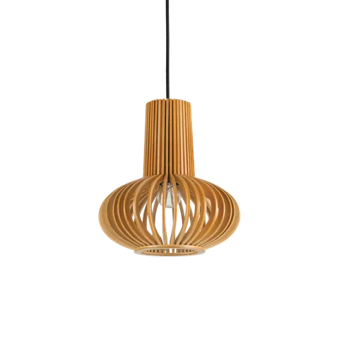 Lampa wisząca CITRUS-2 SP1 drewniana 159850 Ideal lux
