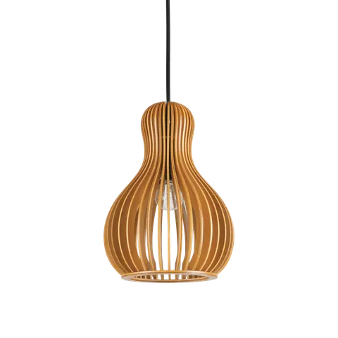 Lampa wisząca CITRUS-3 SP1 drewniana 159867 Ideal lux