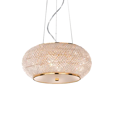 Lampa wisząca PASHA' SP6 ORO złota 082172 Ideal lux