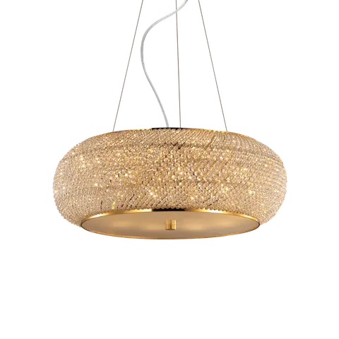 Lampa wisząca PASHA' SP10 ORO złota 082257 Ideal lux
