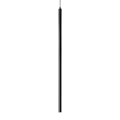 Lampa wisząca ULTRATHIN D100 ROUND NERO czarna 142913 Ideal lux