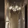 Lampa wisząca HAREM SP9 antyczny mosiądz 116006 Ideal lux