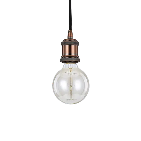 Lampa wisząca FRIDA SP1 RAME ANTICO miedziana 122106 Ideal lux