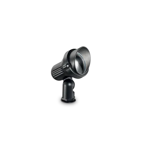 Czarny reflektor ziemny ze szpikulcem Ideal Lux 46211 Terra GU10