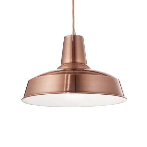 Lampa wisząca MOBY SP1 RAME miedziana 093697 Ideal lux
