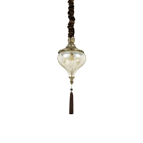 Lampa wisząca HAREM SP1 antyczny mosiądz 115979 Ideal lux
