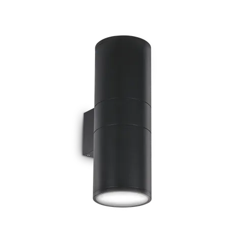 Kinkiet zewnętrzny GUN AP2 BIG NERO czarny 092317 Ideal lux
