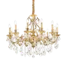 Lampa wisząca GIOCONDA SP12 ORO złota 164960 Ideal lux
